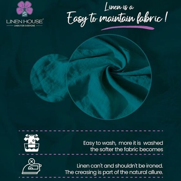 ✨🌸✨Petal & Pup Gabriella Blue Polka Dot Smocked Midi 100% Linen Dress ✨🌸✨ - Picture 13 of 16